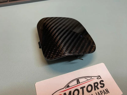 Tow Hook Cover Dry Carbon OEM JDM for Nissan R35 GT-R NISMO (2017–2021)