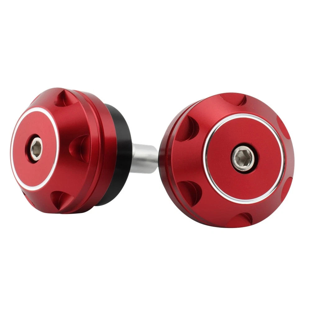Red Motorcycle Front Axle Caps Nut Covers for BMW RnineT (2017-2022)