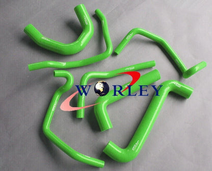 Green Silicone Radiator Hoses for Holden Commodore VY V8 5.7L LS1 (2002-2004)