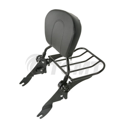 Docking Kit Luggage Rack Sissy Bar Backrest for Harley Touring (2014-2025)