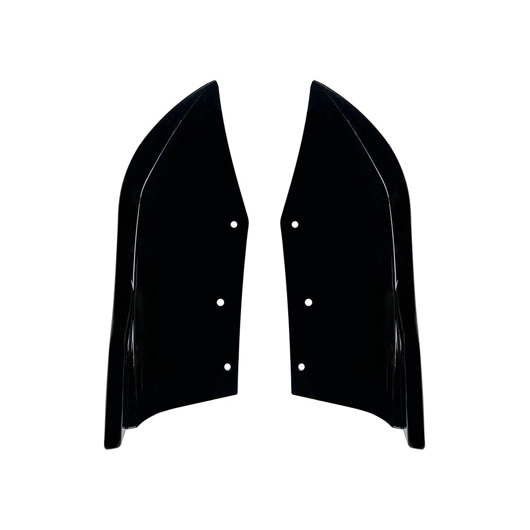 2x Aporn Spats Rear Bumper Side Corner Splitter for BMW X4 M Sport (2014–2018)