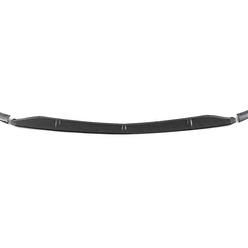 Carbon Black Front Spoiler Lip Splitter for Mercedes Benz W205 C63 AMG (2015-2022)
