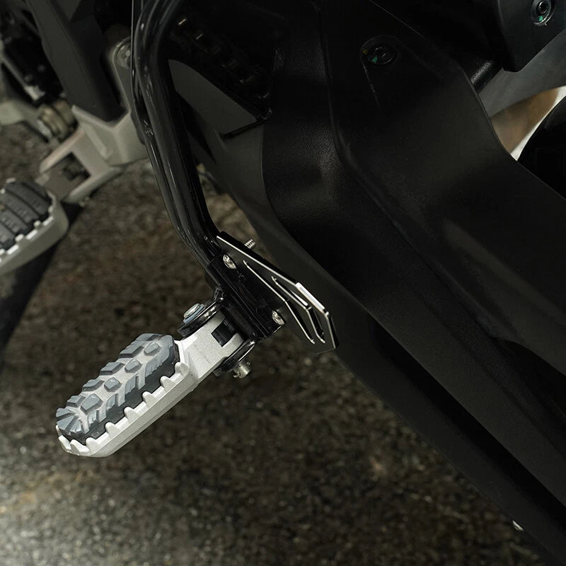 Ducati Desert X Black Foot Peg Pedal Heel Plates Guard Cover Protector (2022-2023)