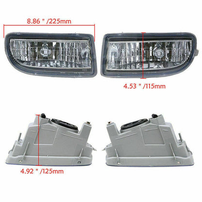 Right Side Fog Light Lamp Clear Lens for Toyota Land Cruiser (1998-2007)