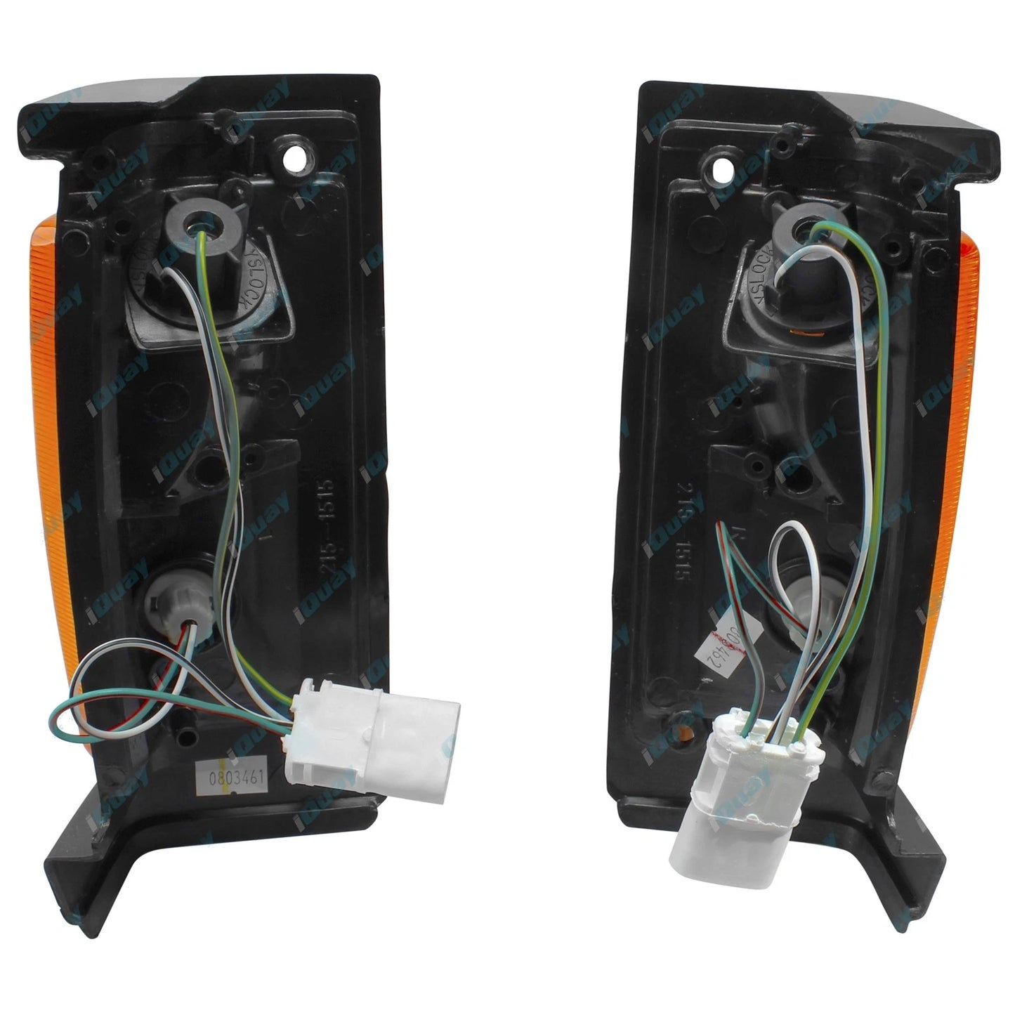 LH+RH Corner Indicator Amber Blinker Lamps for Nissan Navara D21 Ute 1986-1989