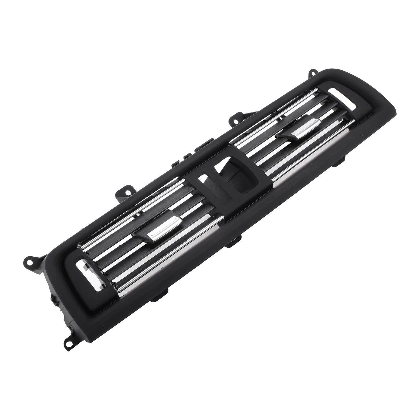 A/C Outlet for BMW 550i 2010-2015 - Center Dash - Black Silver Tone
