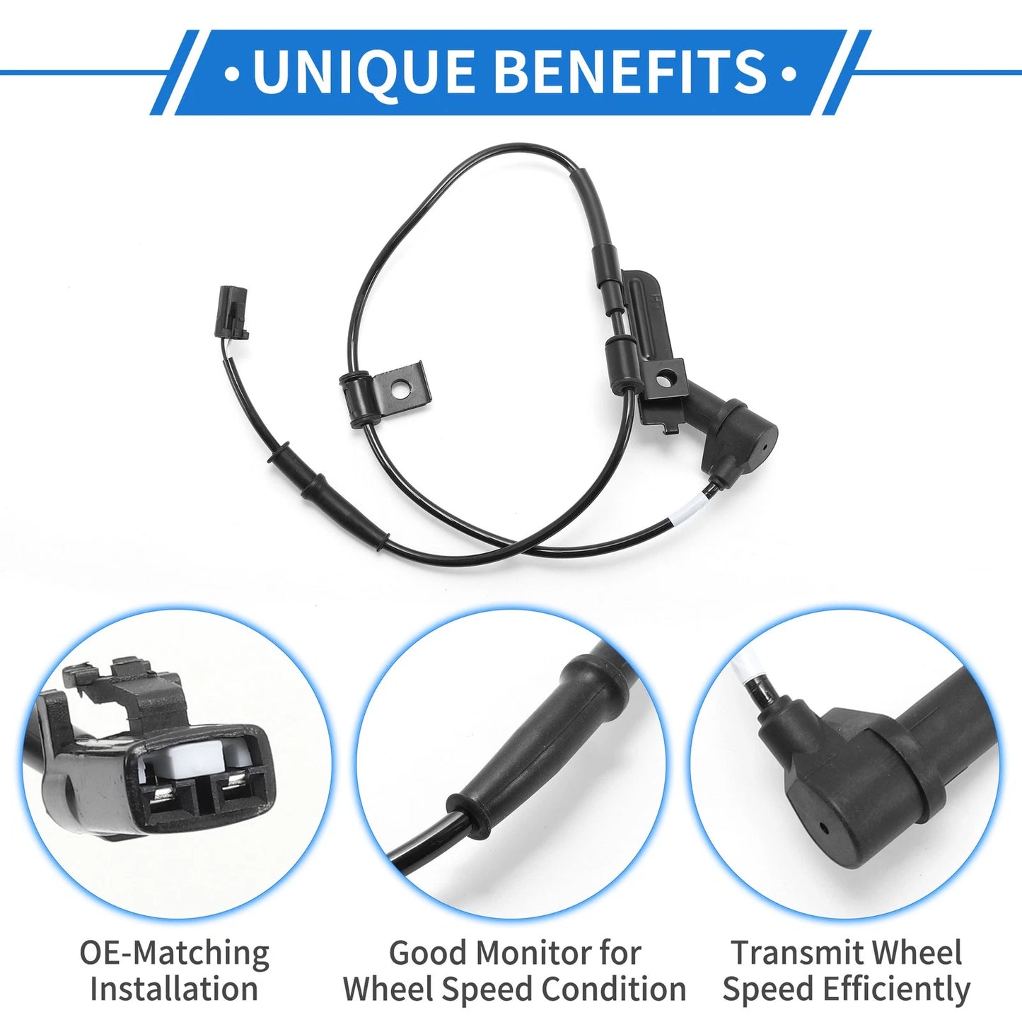 ABS Wheel Speed Sensor for KIA Rio (1996-2016)