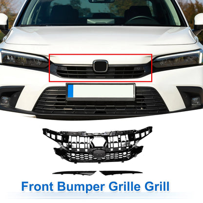 Hood Bumper Grille for Honda Civic Type-R Facelift (2016-2021)
