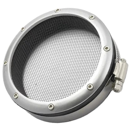 3.5" Turbo Inlet Grill Mesh Protector Guard with Clamp