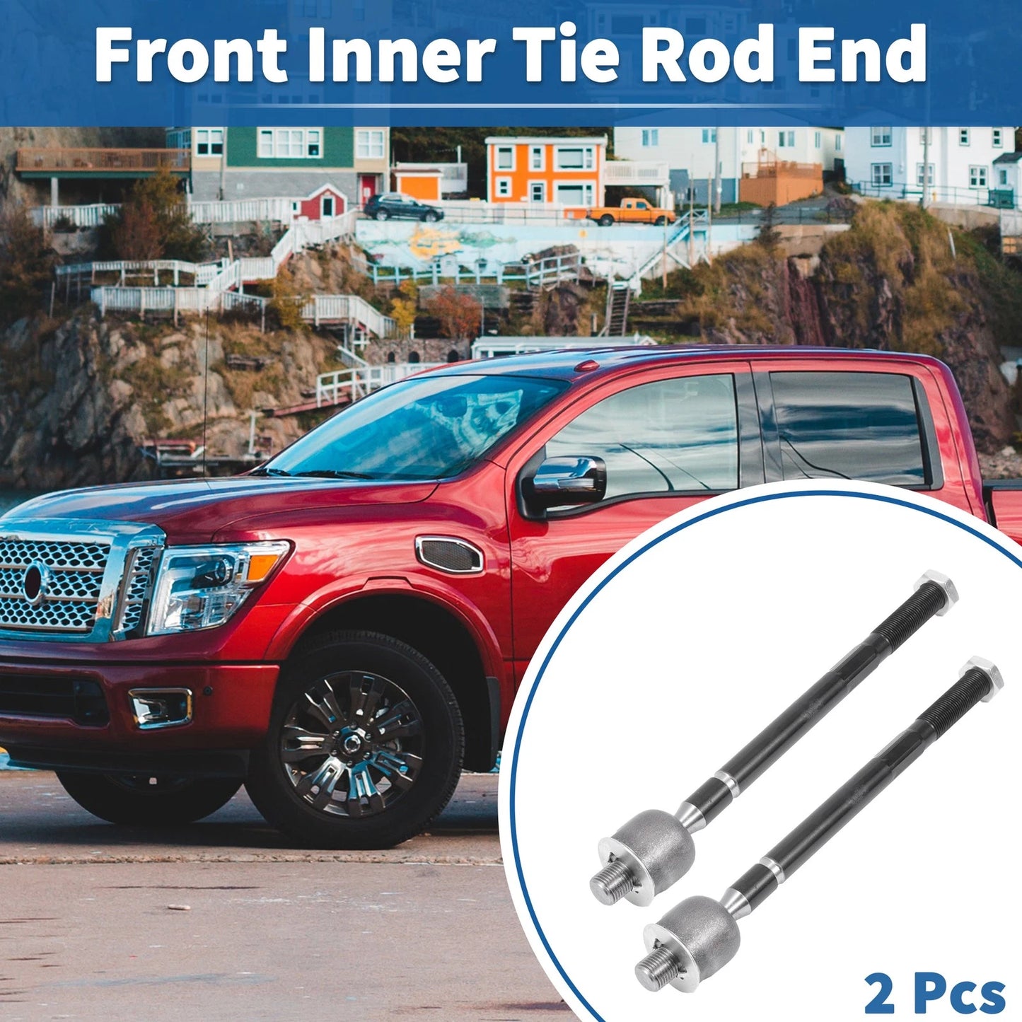 Front Inner Tie Rod End Links for Nissan Pathfinder INFINITI QX60
