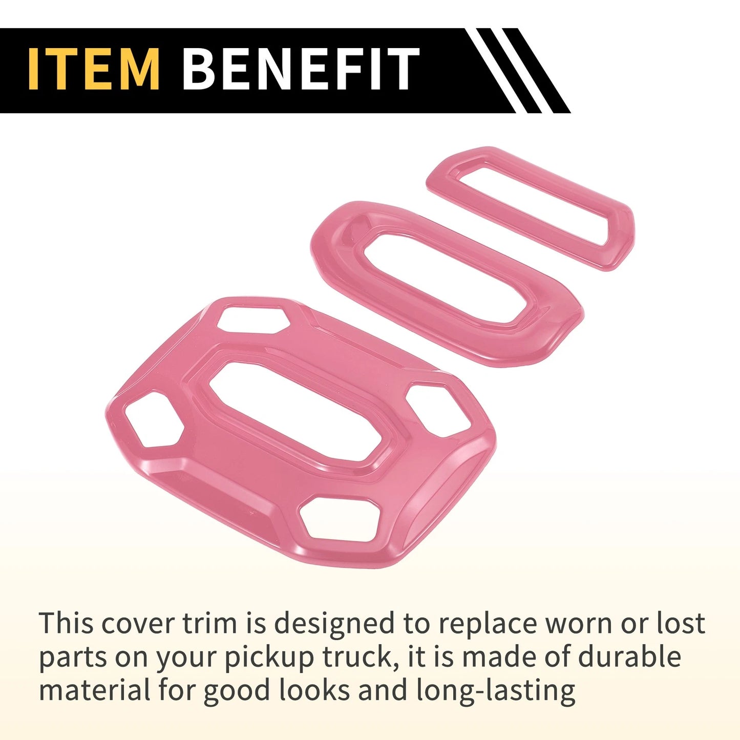 Roof Reading Light Lamp Cover Trim for Jeep Wrangler JL JLU (2018-2024) Pink