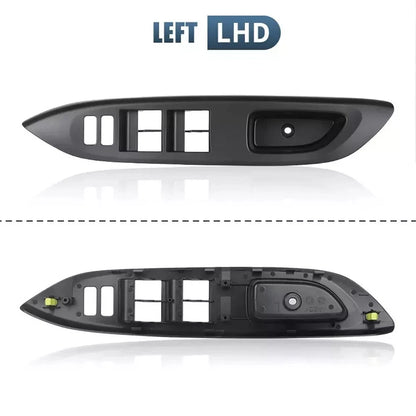 Master Power Window Switch Bezel Trim Black for Toyota Yaris 2007-2010