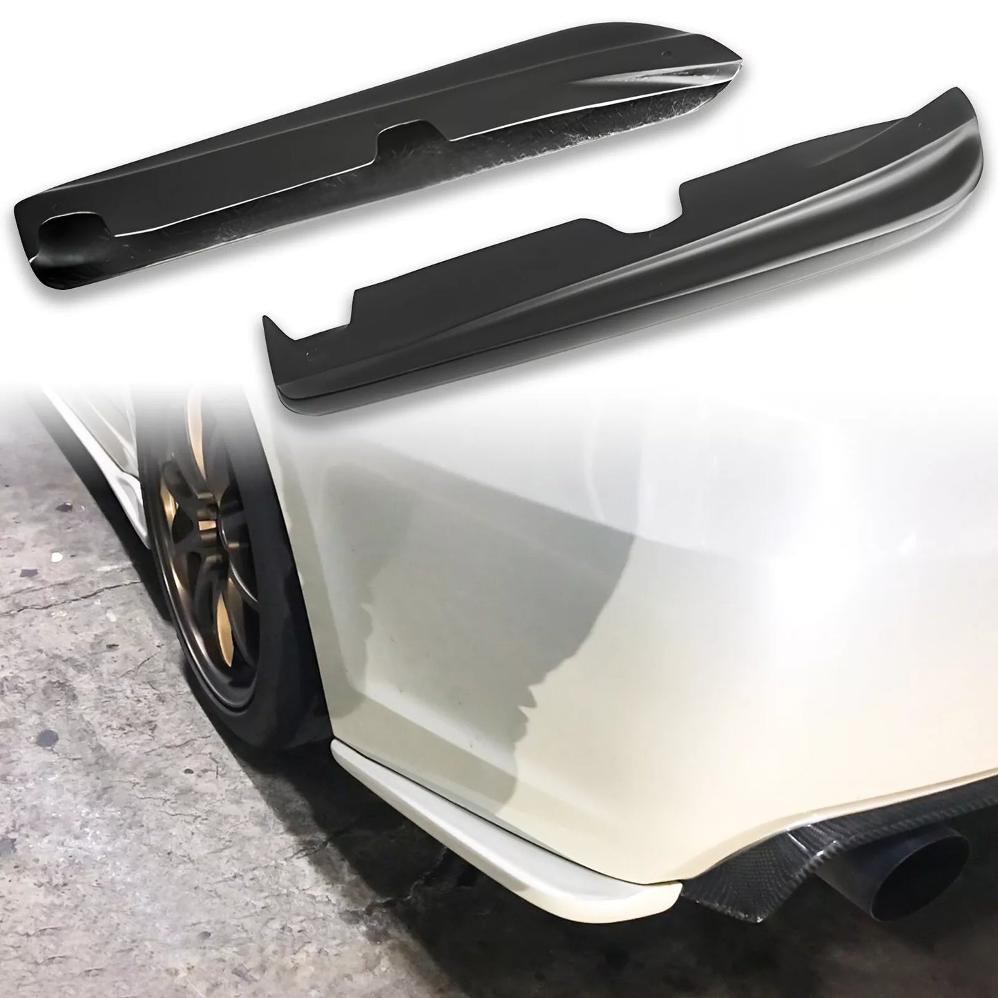 Rear Bumper Diffuser for Subaru Impreza WRX STI 4D (2011-2014)