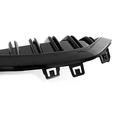 Front Bumper Hood Kidney Grille for BMW F40 1 Series (2019-2023) Glossy Black