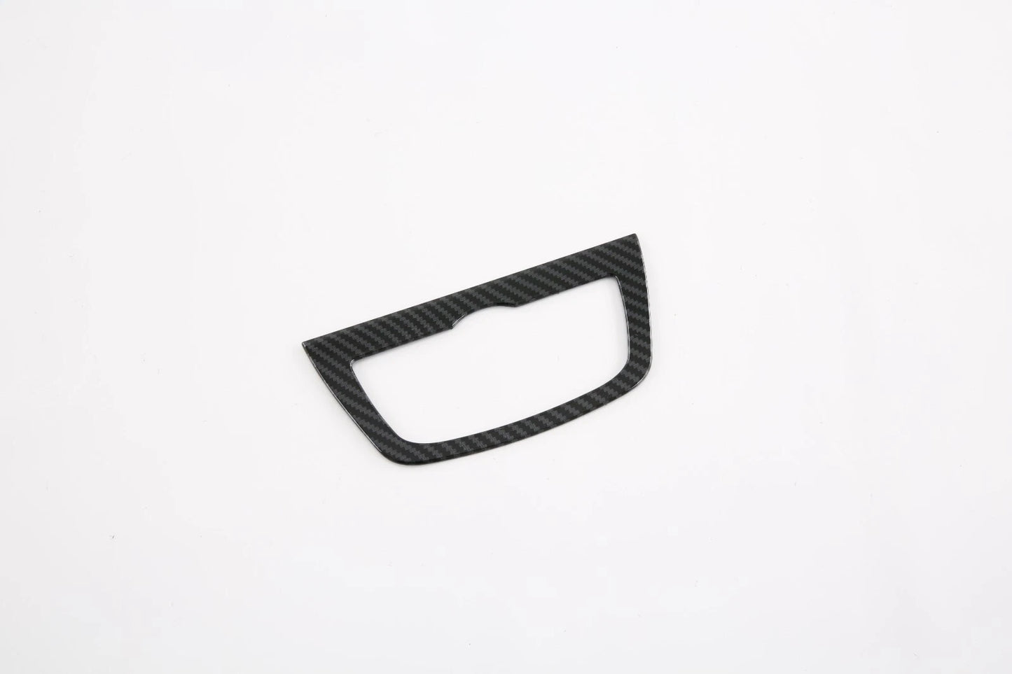 Front Headlight Switch Button Frame Cover Trim Carbon Fiber for BMW X3 (2018-2024)