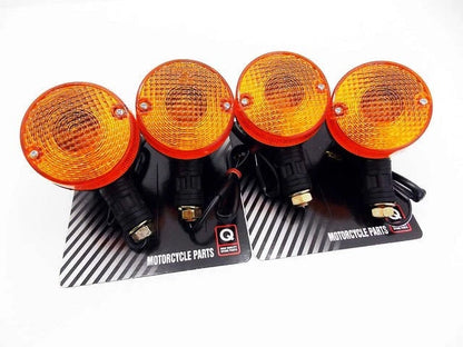 4 x Turn Signal Indicator Blinker Assembly for Suzuki TS250 T/X (1980-1981)