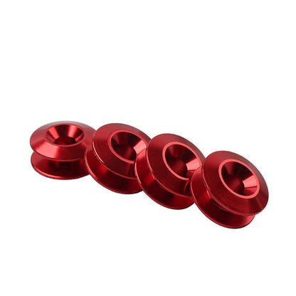Quick Release Band Fastener Clip for Front Rear Trunk Hatch Lid - Universal