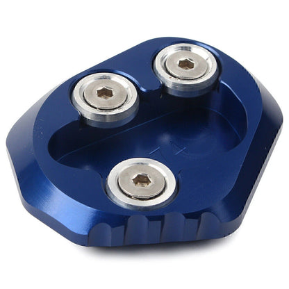 Blue Kickstand Side Stand Plate Extension Pad for YAMAHA YZF-R6 (2017-2018)