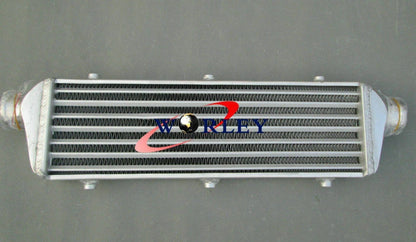 550x140x50mm Aluminum Turbo Intercooler 2.25" Inlet/Outlet for Car Model