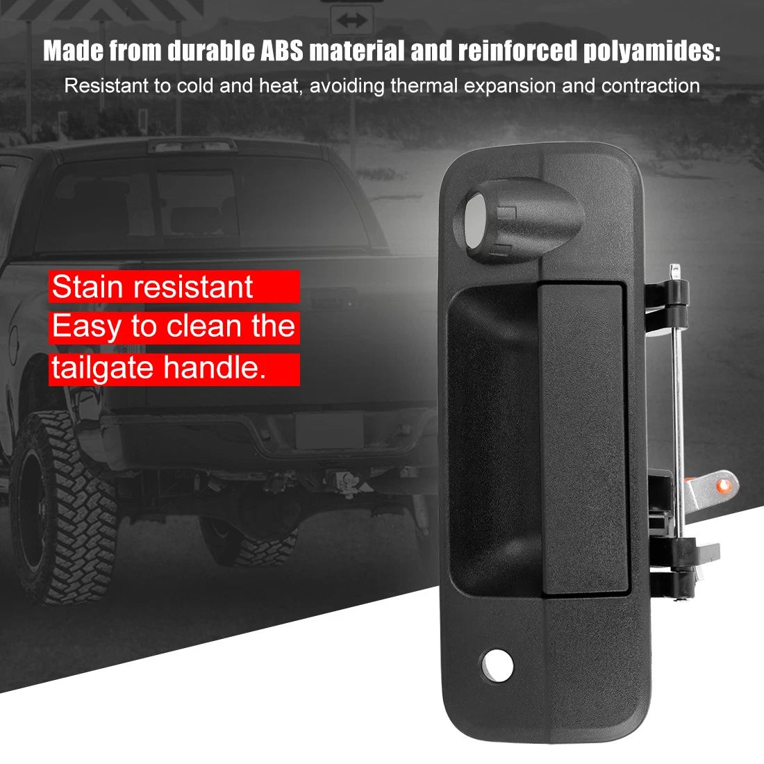 Tailgate Handle for Toyota Tundra 2007-2013 with Rear Camera Hole