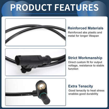 ABS Wheel Speed Sensor for Dodge Durango Front