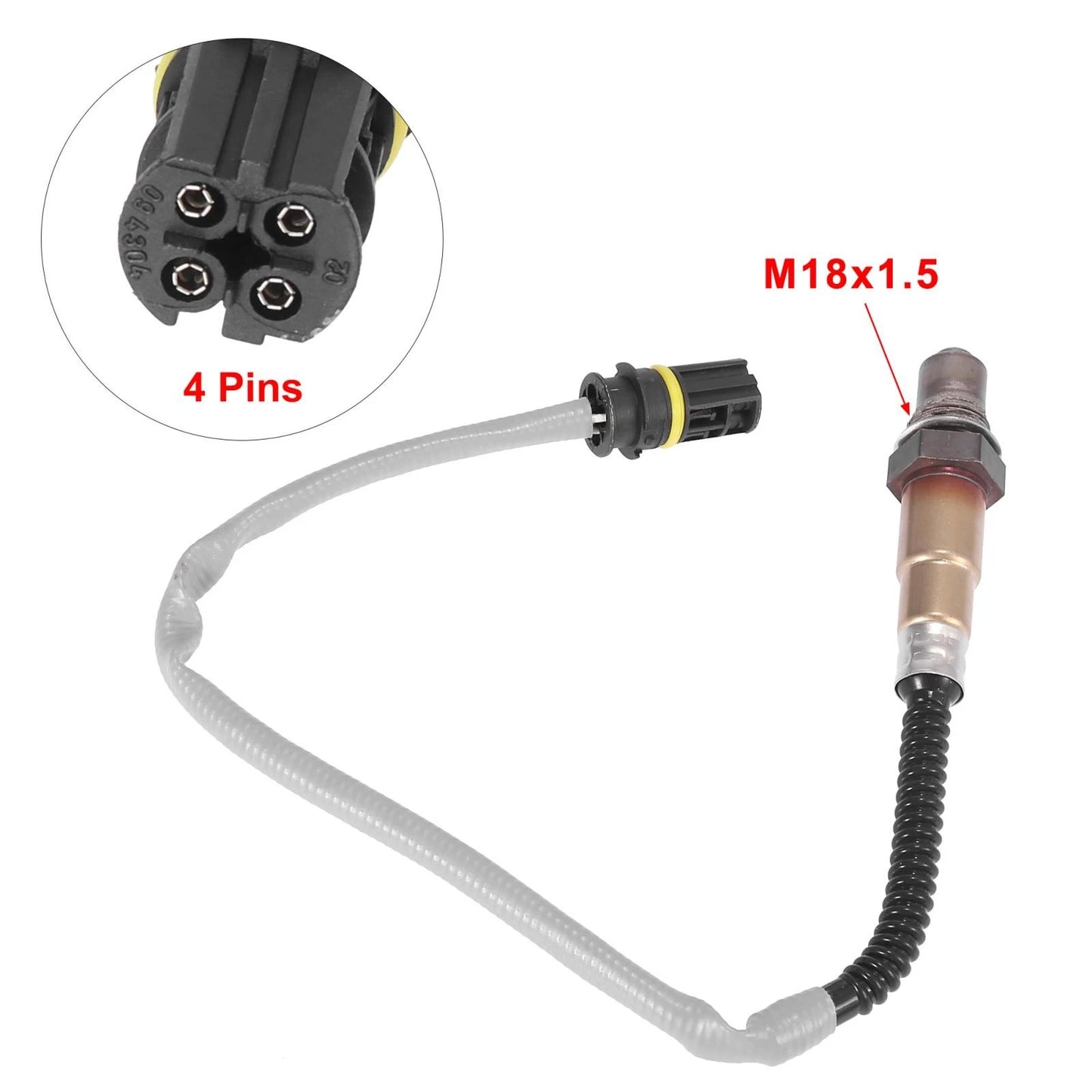 Oxygen Sensor 2 x Air Fuel Ratio Downstream O2 for BMW 120i (2006-2012)