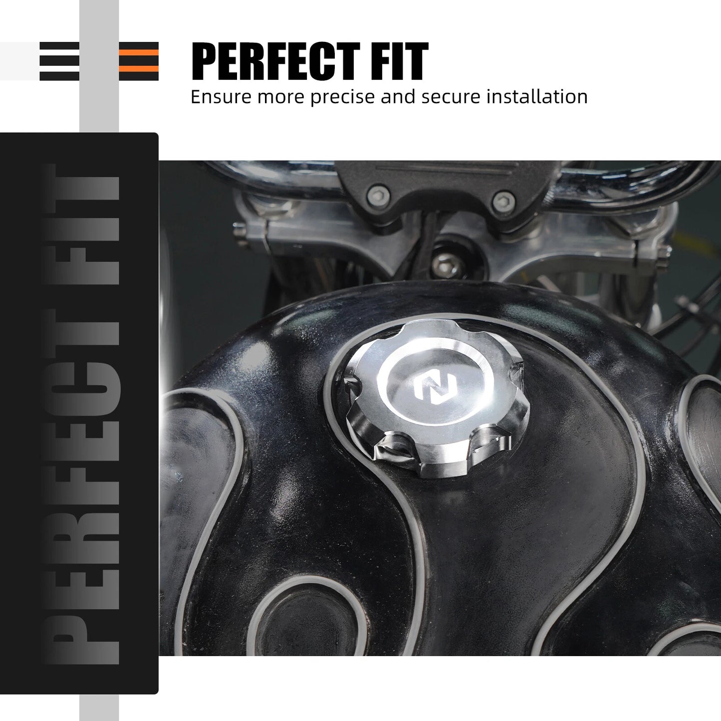Fuel Tank Gas Cap for Harley Forty Eight XL1200X (2013-2014)