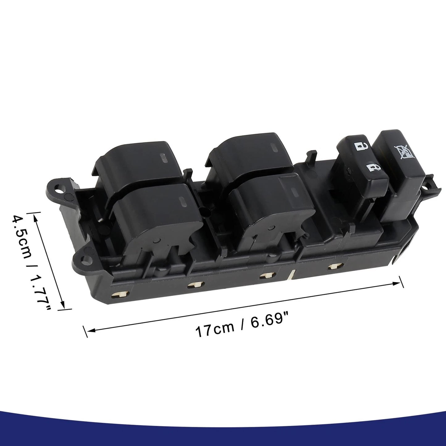 Power Door Window Switch Front Driver Right for Toyota Prius