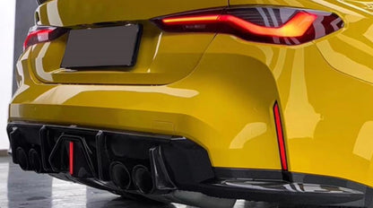 Rear Bumper Diffuser Lip for BMW G82 G83 M4 (2021-2025)