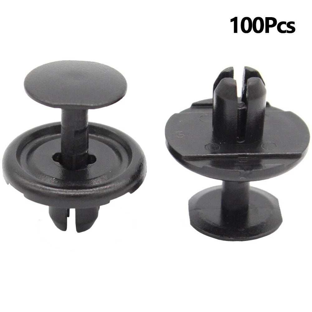 100 Pcs / 20mm x 9mm / Nylon Clip for Toyota