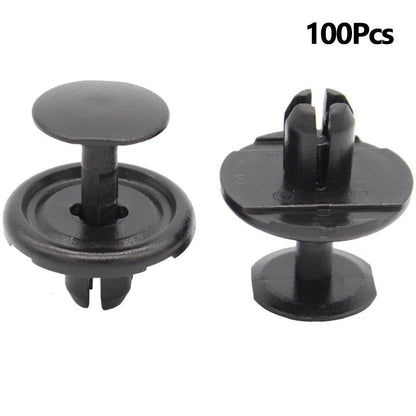 100 Pcs / 20mm x 9mm / Nylon Clip for Toyota
