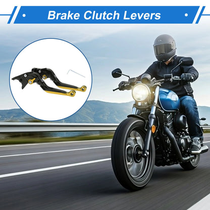 Adjustable Short Long Brake Clutch Lever / 1 Pair / for Yamaha YZF R1