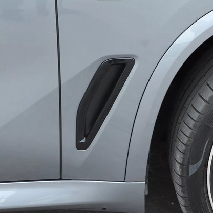 Gloss Black ABS Fender Side Air Vent Outlet Trim for BMW X5 G05 (2019–2021)