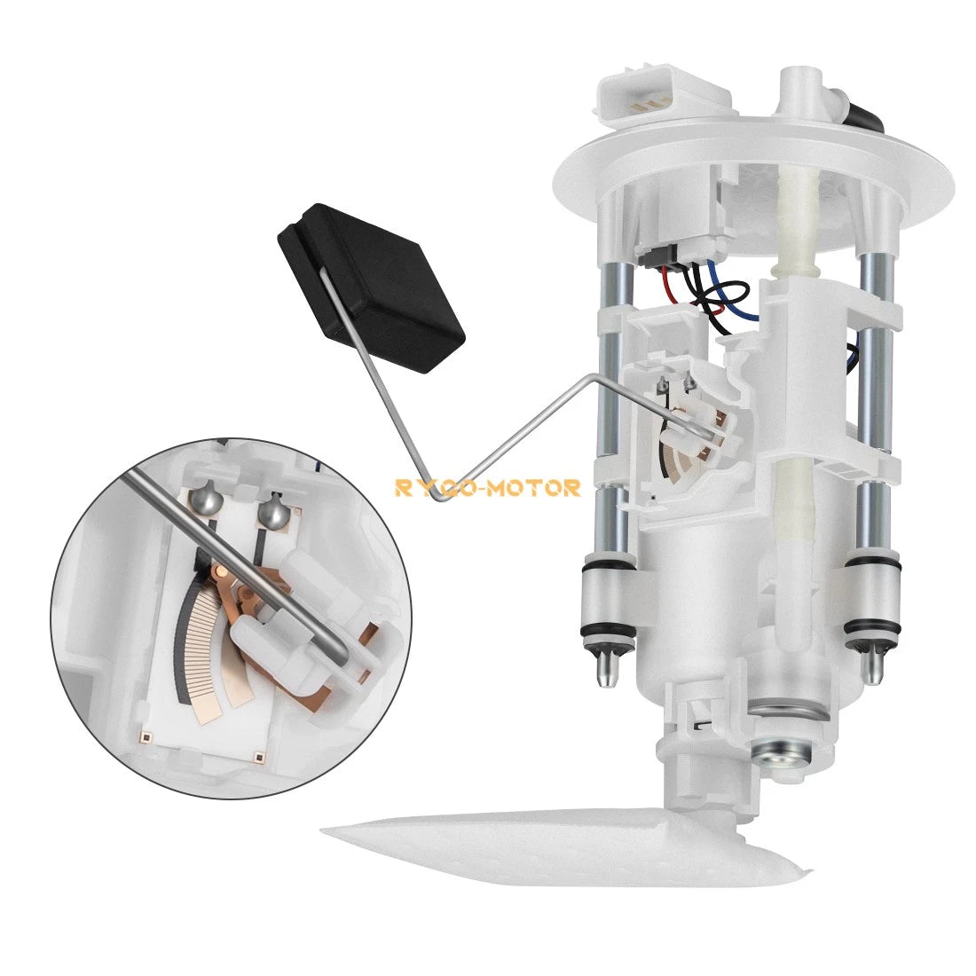 Fuel Pump Assembly & Oil Filter for Yamaha Grizzly 550/700 YFM550 YFM700 4x4