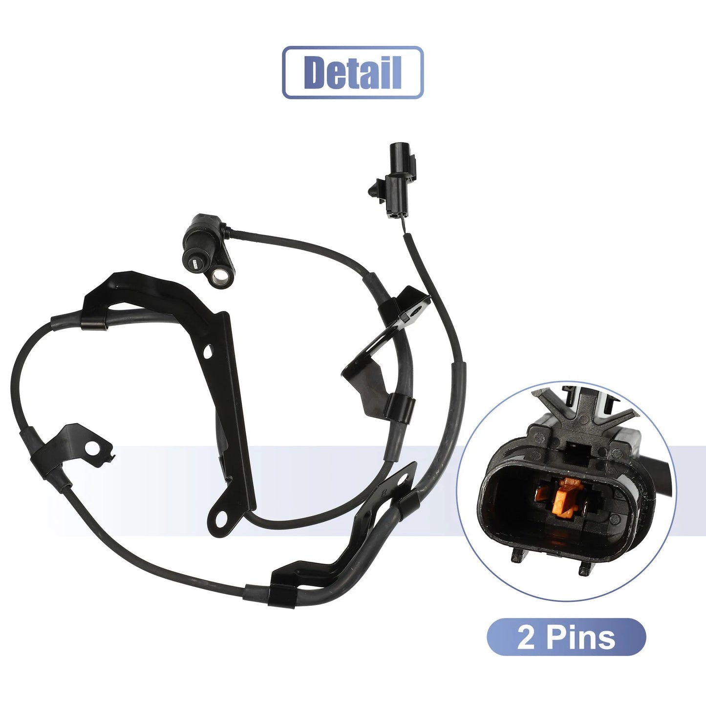Front Right ABS Wheel Speed Sensor for Mitsubishi L200 Montero (2006-2015)