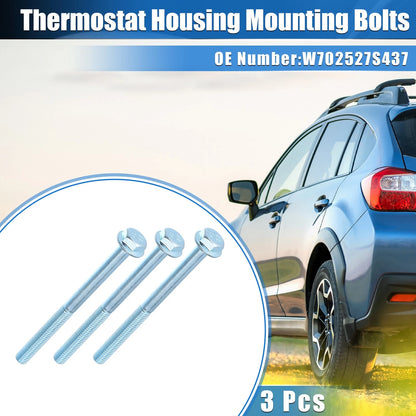 3 x Thermostat Housing Mounting Bolts for Ford Explorer (2002-2005)