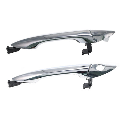 Set of 2 Outer Chrome Door Handles for Hyundai i30 GD (2012-2017)