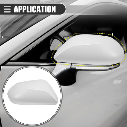 1 x Right Side Mirror Cover Cap for Toyota Prius (2016–2019)