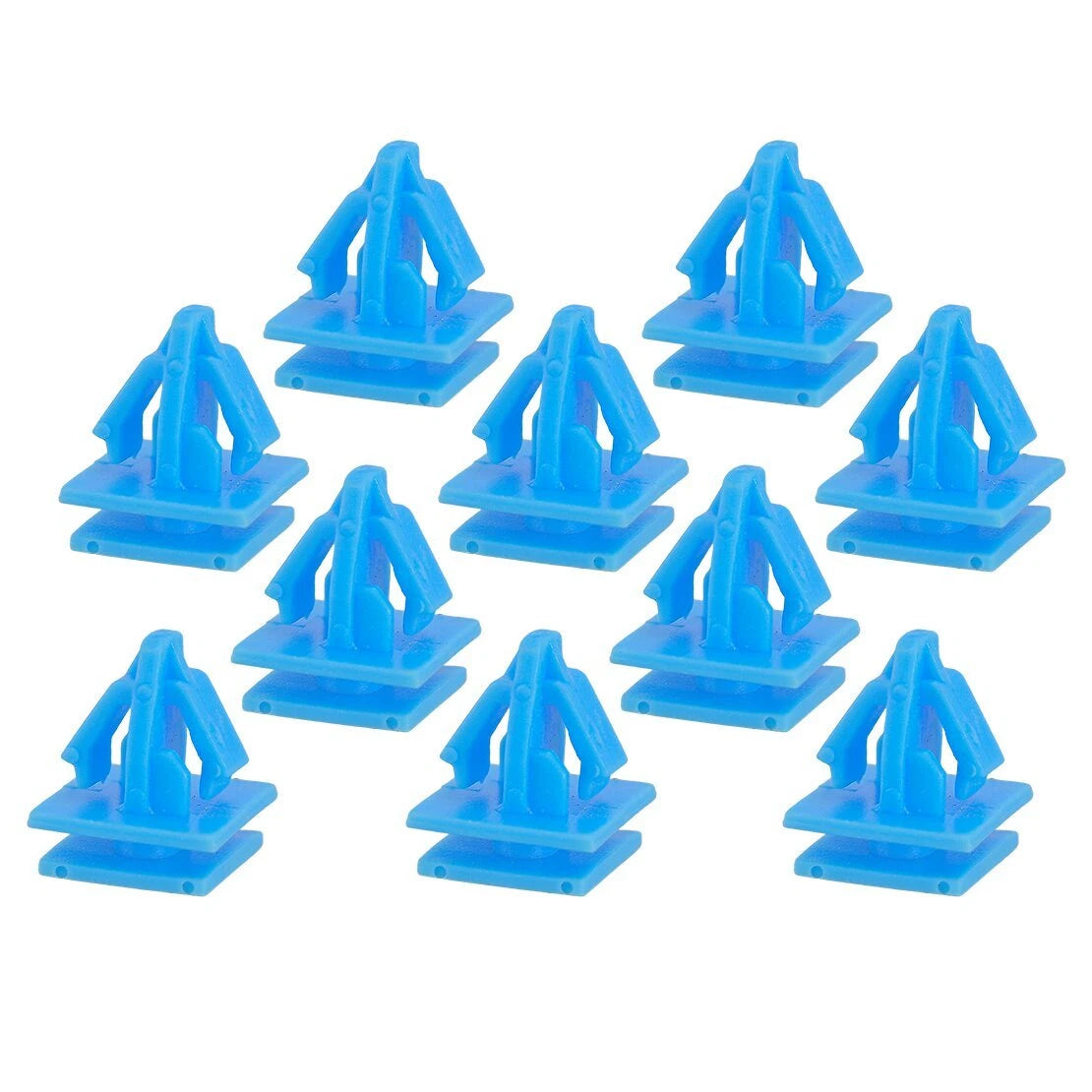 10Pcs Blue Rocker Panel Retainer Clips for Hyundai JK (2007-2018)