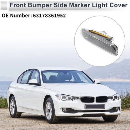 Right Front Bumper Side Marker Light Cover for BMW 3 Series (2006-2013)
