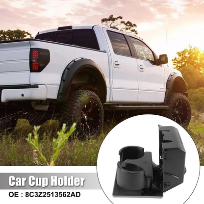 Car Cup Holder for Ford F250 F350 F450 F550 (2008-2016) Light Gray