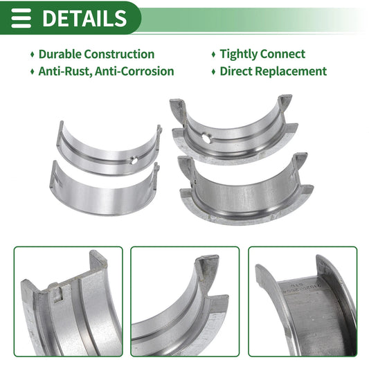 10 x Main Bearing Set for Hyundai Accent (1995-2011)