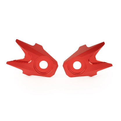 CNC Red Rear Flat Fork Covers for KAWASAKI Ninja 300/250/Z250 (2013-2016)