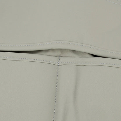 Universal Grey PU Leather Car Front Seat Cover Protector for All Models