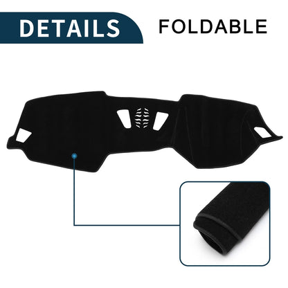 Dashboard Cover Mat for BMW 4 Series (2021) - Sun Protector Pad Black