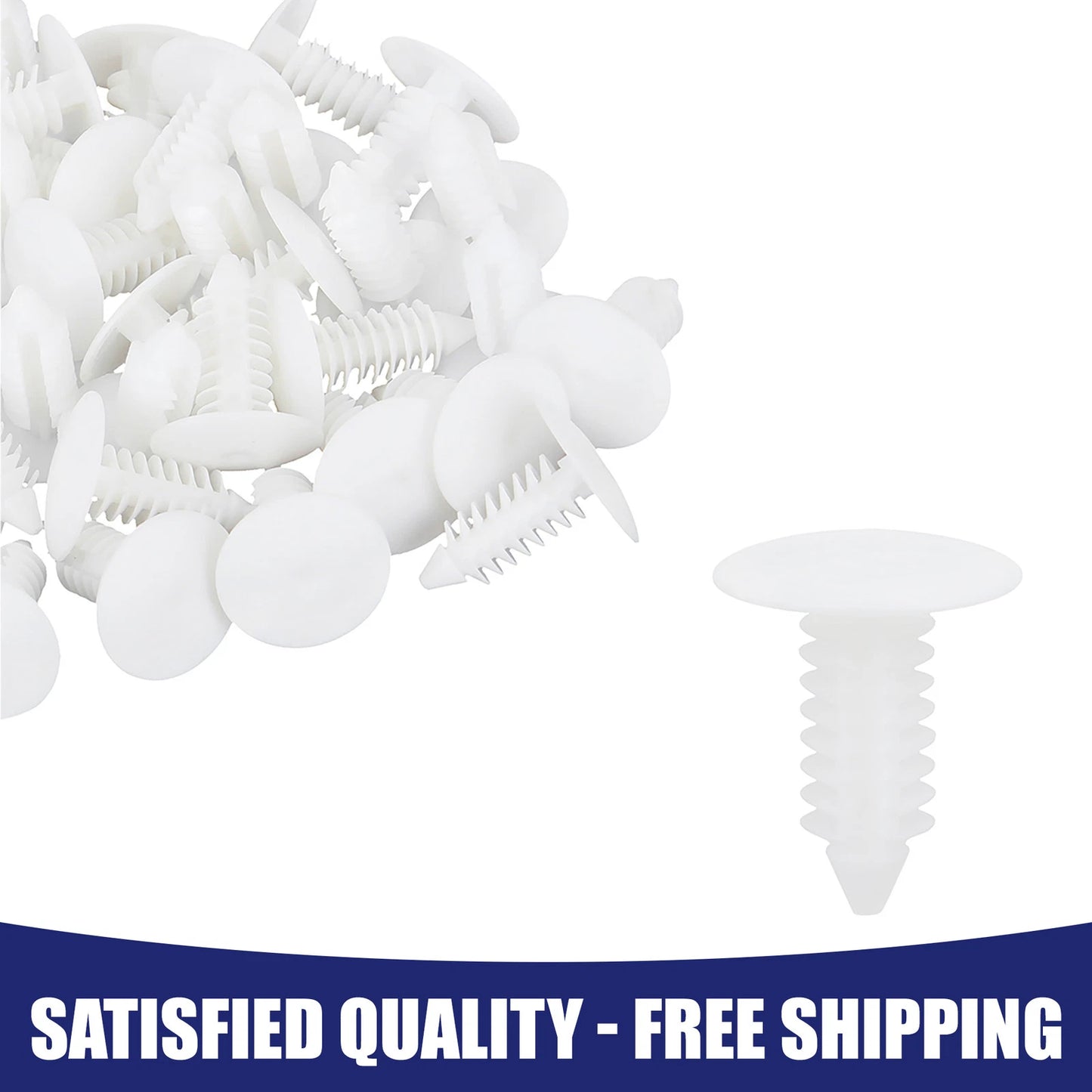 Plastic Bolt Rivets Fastener Door Trim Panel Clips for Ford