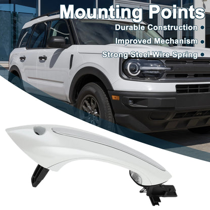 Exterior Door Handle for BMW 5 6 7 F12 (2011-2017) - Front Left Black White