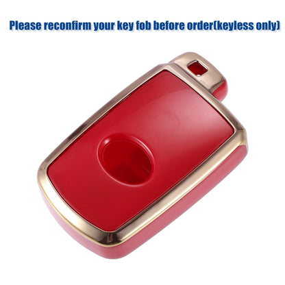 TPU Car Remote Key Fob Cover for Toyota Avalon, Camry (2013-2023) - Red