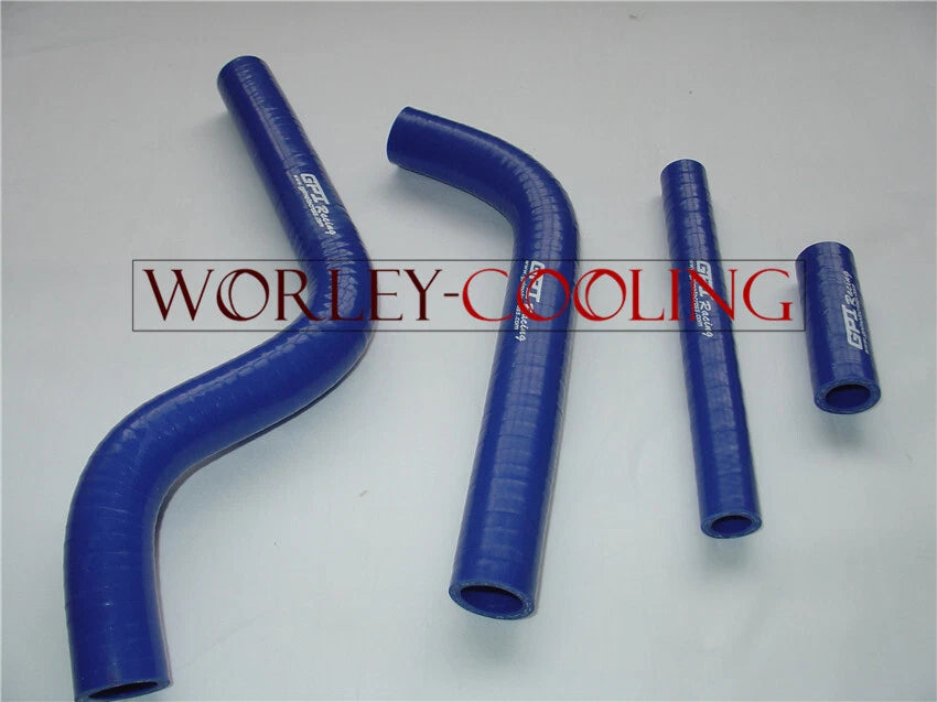 Radiator & Blue Hose for Yamaha YZ125 (2005-2014)