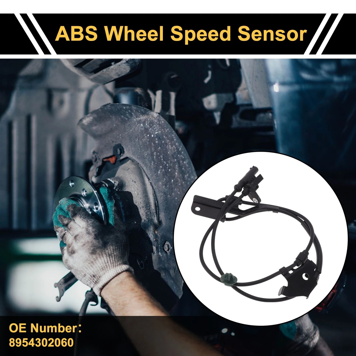 ABS Wheel Speed Sensor for Toyota Hilux 2015-2018 1 x Left Front Sensor